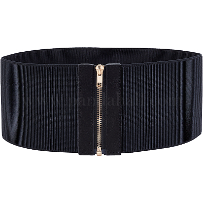 wide elastic waist belt