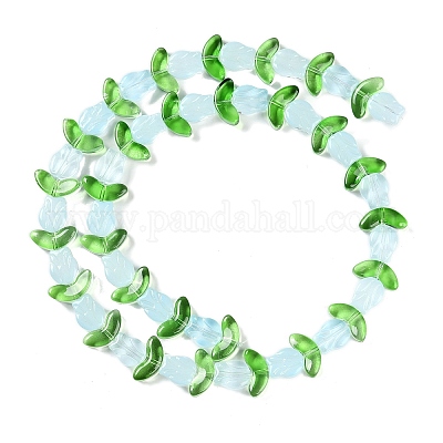 Transparent Glass Bead Strands&nbsp;GLAA-K070-02G-1
