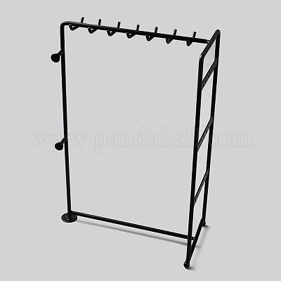 Iron Jewelry Display Stands&nbsp;ODIS-WH0038-66EB-1
