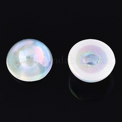Electroplated ABS Plastic Imitation Pearl Beads&nbsp;KY-N020-09A-01-1