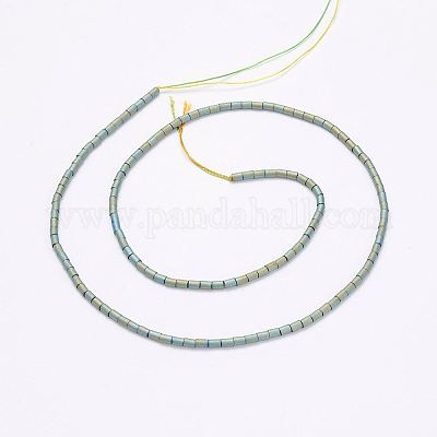 Electroplate Non-Magnetic Synthetic Hematite Strands&nbsp;G-K259-14A-1