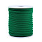 Soft Nylon Braided Cord, Elastic Piping Cord Trim, Sea Green, 5x3mm, about 21.87 yards(20m)/roll
