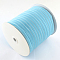 3/8 inch Single Face Velvet Ribbon, Light Sky Blue, 3/8 inch(9.5mm), about 200yards/roll(182.88m/roll)