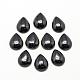 Natural Black Stone Cabochons&nbsp;G-R417-10x14-46-1