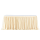 Polyester Table Skirt&nbsp;AJEW-WH20019-110C-7