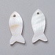 Shell Pendants&nbsp;SHEL-P075-06-2