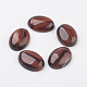 Natural Dyed & Heated Red Tiger Eye Flat Back Cabochons&nbsp;G-G741-30x40mm-13-1