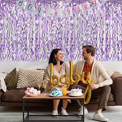 Plastic Foil Fringe Curtains&nbsp;AJEW-WH0314-685