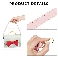 Imitation Leather Bag Handles&nbsp;PURS-WH0005-10G-03