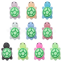 10Pcs 10 Colors Luminous Silicone Beads&nbsp;SIL-CJ0003-08