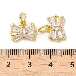 Brass Cubic Zirconia Pendant&nbsp;KK-K273-02