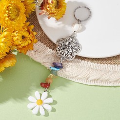 Flower Resin Keychains&nbsp;KEYC-JKC00556-05