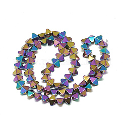 Electroplate Non-magnetic Synthetic Hematite Beads Strands&nbsp;G-Q486-99D
