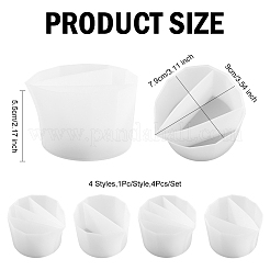 4Pcs 4 Styles Reusable Split Cup for Paint Pouring&nbsp;DIY-YWC0006-04