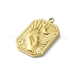 Ion Plating(IP) 304 Stainless Steel Pendants&nbsp;STAS-B058-18G-02