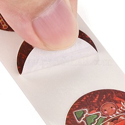 Christmas Theme Self-Adhesive Paper Gift Tag Stickers&nbsp;DIY-I054-03A