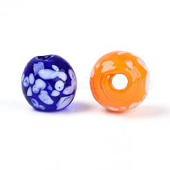 Mixed Styles Glass Enamel Beads Strands&nbsp;GLAA-N061-08