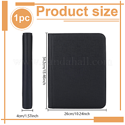 9-Grid PU Leather Photo Albums with Zipper&nbsp;AJEW-WH0696-877