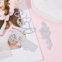 3pcs 3 styles Carbon Steel Cutting Dies DIY Templates&nbsp;DIY-GF0006-31