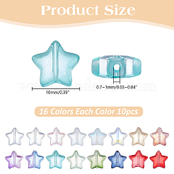 160Pcs 16 Styles Transparent Glass & Acrylic Beads&nbsp;DIY-AR0004-54