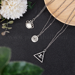 Tibetan Style Alloy Pendants & Cabochons & Pendants Rhinestone Setting&nbsp;PALLOY-PH0005-94AS