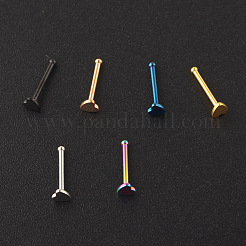 304 Stainless Steel Heart Nose Bone Rings&nbsp;WG0DFB7-01