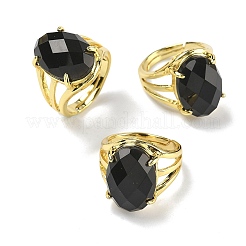 Brass Cuff Open Rings&nbsp;RJEW-D347-03G