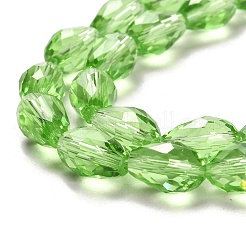 Glass Beads Strands&nbsp;X-EGLA-E010-8x12mm-14