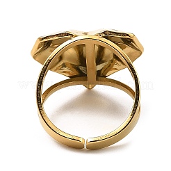 304 Stainless Steel Open Cuff Rings&nbsp;RJEW-Z018-18G