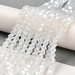 Imitation Jade Electroplate Glass Beads Strands&nbsp;EGLA-A039-J2mm-A05