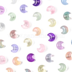 100Pcs 12 Styles Baking Paint Transparent Glass Beads&nbsp;DGLA-FS0001-26