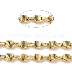 Brass Oval & Rectangle Link Chains&nbsp;CHC-K013-13G