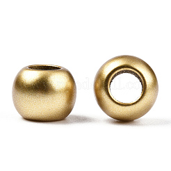 Rondelle Spray Painted Acrylic Beads&nbsp;ACRP-WH0003-01B