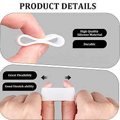 10Pcs Silicone Ring for Pickleball Paddle&nbsp;FIND-CN0002-45A