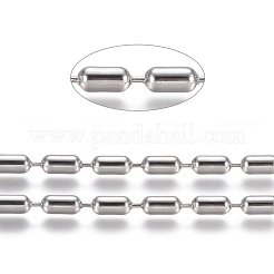 Non-Tarnish 304 Stainless Steel Ball Chains&nbsp;CHS-L024-026E