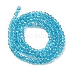 Electroplate Glass Beads Strands&nbsp;EGLA-D020-3x2mm-41