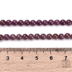Natural Ruby Beads Strands&nbsp;G-L631-A01-4mm-A