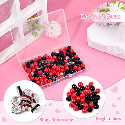 100Pcs 2 Colors Opaque Acrylic Beads&nbsp;MACR-TA0002-52