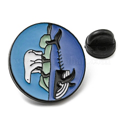 Marine Environment Protection Theme Enamel Pin&nbsp;JEWB-B008-01B
