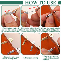 20Pcs 2 Styles Alloy Position Needle Threader&nbsp;TOOL-HY0001-17S