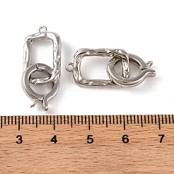 Brass Fold Over Clasps&nbsp;KK-U016-09P