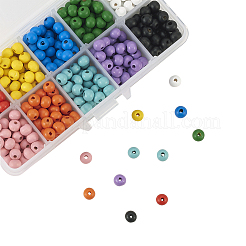 Dyed Natural Wood Beads&nbsp;WOOD-CJ0001-11