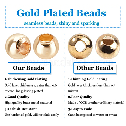 Brass Beads&nbsp;KK-PH0004-24A