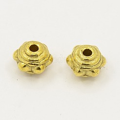 Mixed Tibetan Style Alloy Flower Spacer Beads&nbsp;TIBEB-X0008-RS