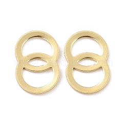 Eco-Friendly Brass Links Rings&nbsp;LS-KK-C226-11G-RS