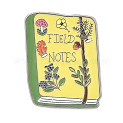 Field Note Book Enamel Pin&nbsp;JEWB-K036-01B
