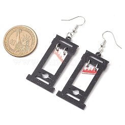 Hallowmas Printed Acrylic Dangle Earrings&nbsp;EJEW-JE06124-06