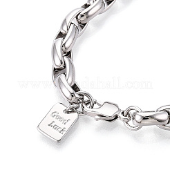 Brass Chain Bracelets&nbsp;BJEW-N032-05P