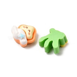 Opaque Resin Cabochons&nbsp;RESI-K046-08