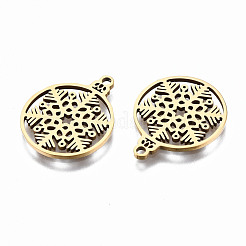 201 Stainless Steel Pendants&nbsp;STAS-Q240-020G